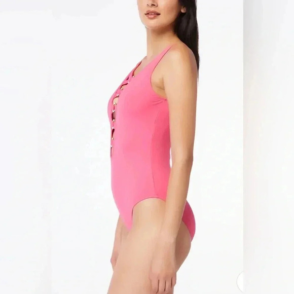 BLEU BY ROD BEATTIE RING ME UP LACE DOWN ONE SIZE 8 - Picture 4 of 11